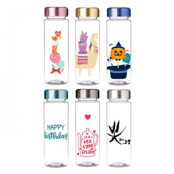 상품 이미지: 페트 메탈 투명마이보틀 500ml (아이스전용) 
