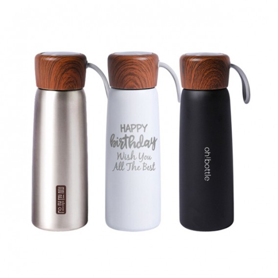 상품 이미지: 클린라인 우드텀블러 400ml