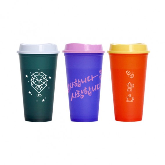 상품 이미지: 리유저블 컬러체인지 핫컵 473ml