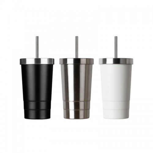 로하스 스텐빨대 텀블러 500ml