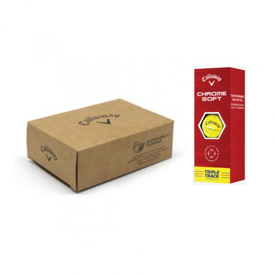 상품 이미지: 캘러웨이 크롬소프트 트리플트랙 옐로우 하프더즌