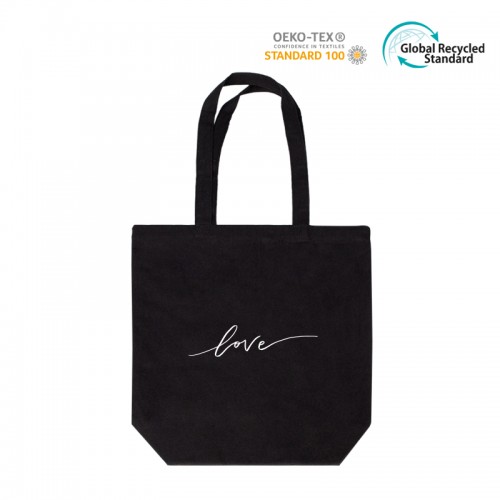 리사이클 스탠다드에코백 블랙