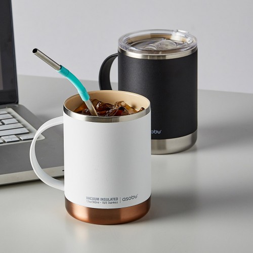 아소부 스테인레스 얼티밋 머그 360ML