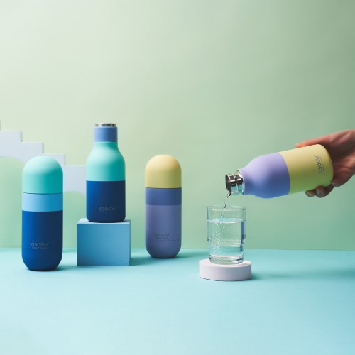아소부 스테인레스 텀블러 420ML 오브 파스텔