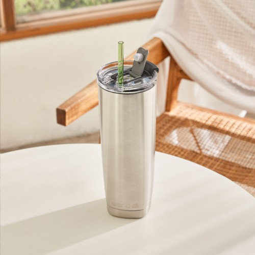 아소부 리싸이클 스테인레스 텀블러 600ml 아쿠아리나