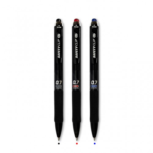 세이프티 클립 노크볼펜(0.7mm)