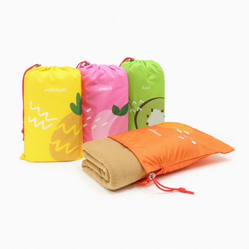 솔리드 과일포켓 무릎담요