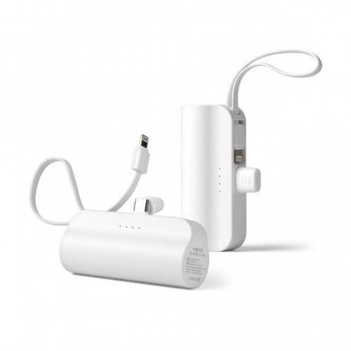 시크론 도킹형 듀얼 보조배터리 5,000mAh (C타입메인)