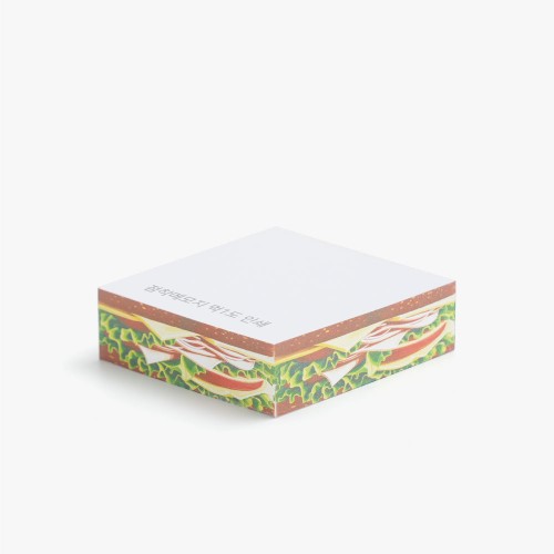 유성 점착메모지 측면컬러인쇄 70x76 200매