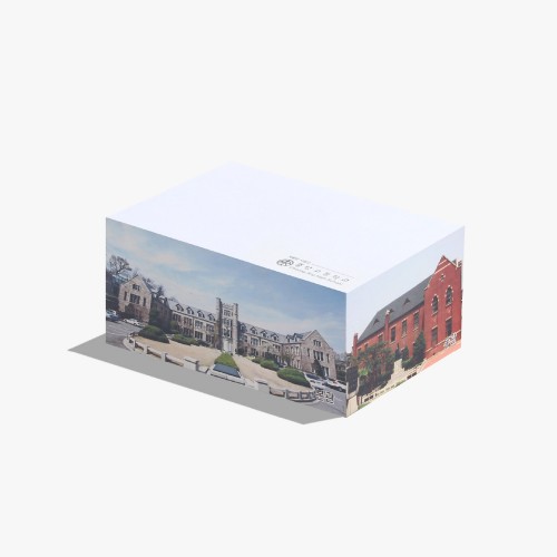 유성 점착메모지 측면컬러인쇄 100x76 500매