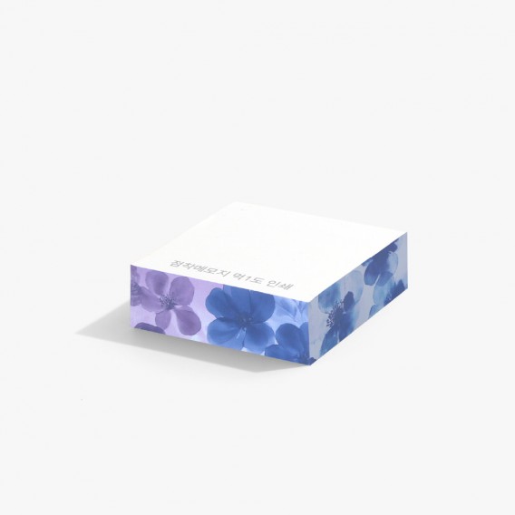 상품 이미지: 유성 점착메모지 측면컬러인쇄 100x100 300매