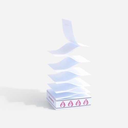 투명박스 지그재그 측면컬러 75x75 200매