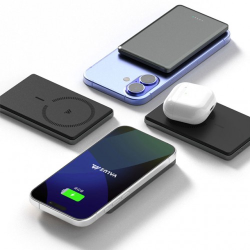 밸류엠 20W 메탈 맥세이프 보조배터리 5000mAh