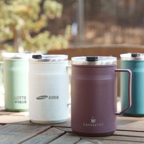 친환경 커피가루 댄디 머그 600ml