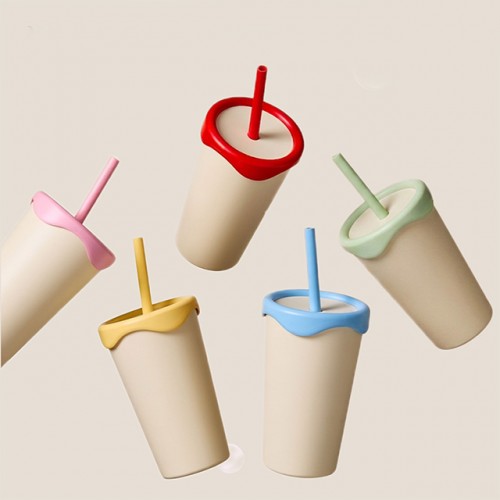 아이보리 러블리 스트로우텀블러 500ml