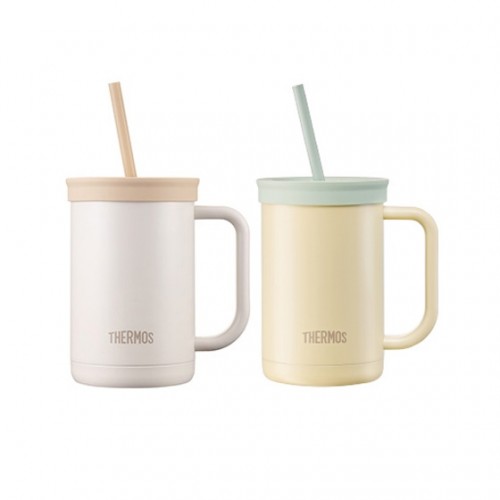써모스 더 콤팩트 스트로 컵앤텀블러 600ml
