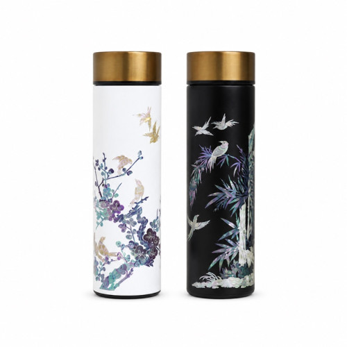 나빌레라 전통무늬사군자 자개텀블러 500ml