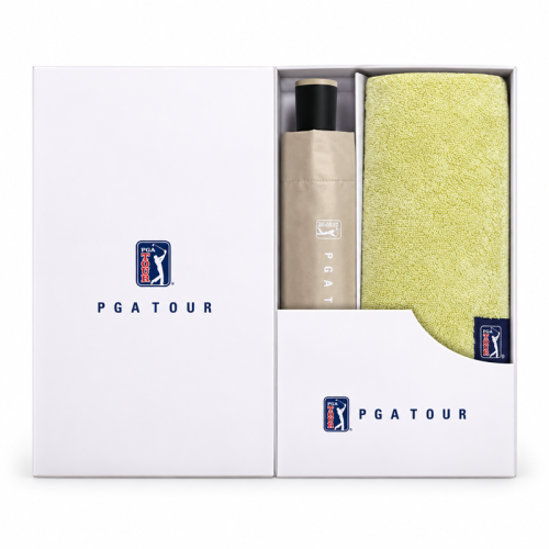 PGA 3단 수동 암막 우양산 180g 모달사 타올세트