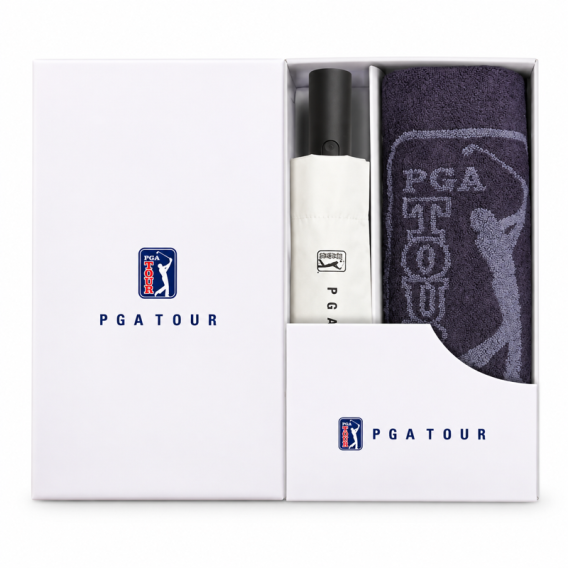 상품 이미지: PGA 3단 자동 암막 우양산 170g 죽사 타올세트