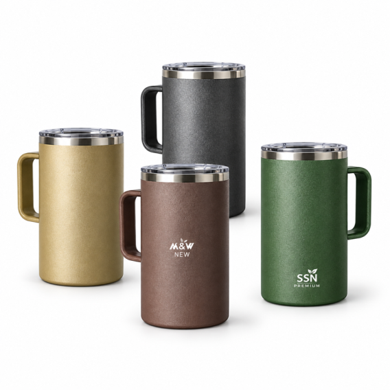 상품 이미지: 친환경 커피가루 오피스 머그 600ml