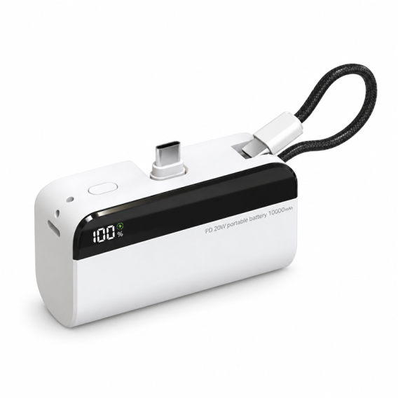 상품 이미지: 엑티몬 LCD PD20W 미니 보조배터리 10000mAh