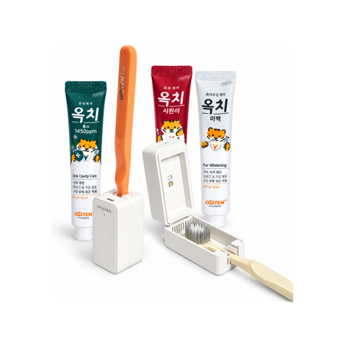 오스템 프리미엄 셀프케어 UVC 칫솔살균기 올인원세트