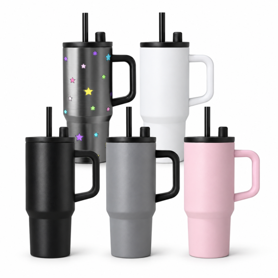 상품 이미지: 메탈릭 퀜처 텀블러 710ml