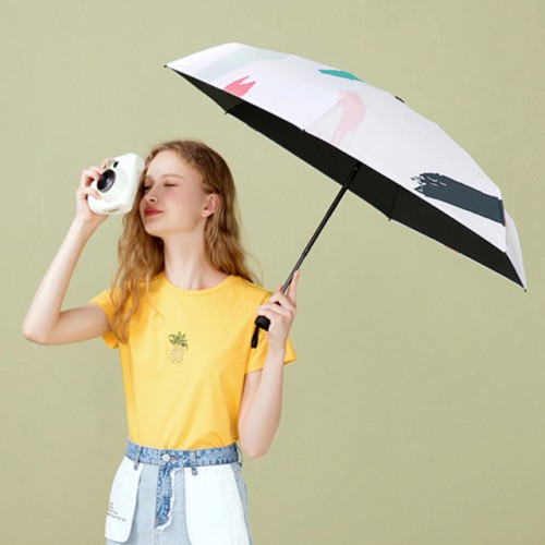 [타임 앤 러버]패션 자외선차단 5단 양우산