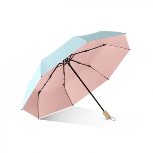 파스텔 우드 3단 양우산